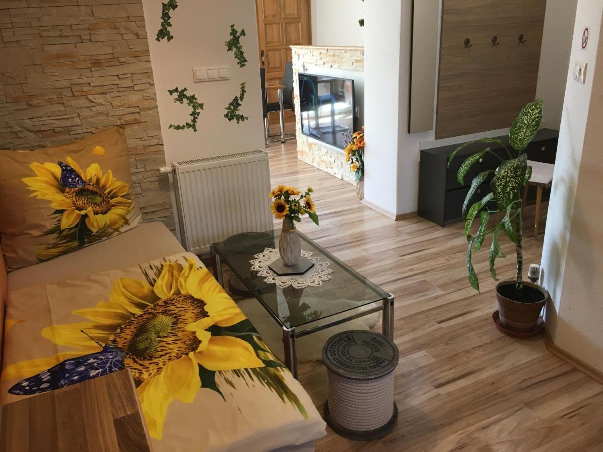 Apartmán Slunečnice s terasou Ceske Budejovice Esterno foto