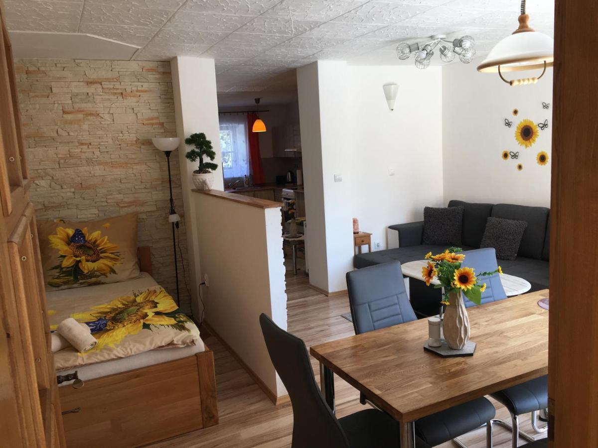 Apartmán Slunečnice s terasou Ceske Budejovice Esterno foto